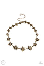 Load image into Gallery viewer, Get Up and GROW - Brass necklace
