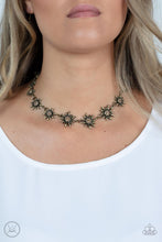 Load image into Gallery viewer, Get Up and GROW - Brass necklace
