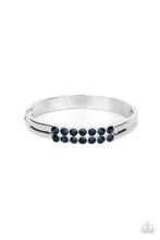Load image into Gallery viewer, Doubled Down Dazzle - Blue bracelet
