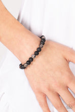 Load image into Gallery viewer, Molten Mogul - Black bracelet
