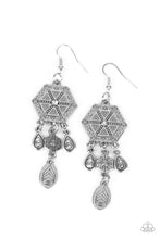 Load image into Gallery viewer, Dreamcatcher Delight - White earrings
