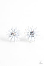 Load image into Gallery viewer, Sunshiny DAIS-y - White earrings
