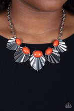 Load image into Gallery viewer, Fearlessly Ferocious - Orange necklace
