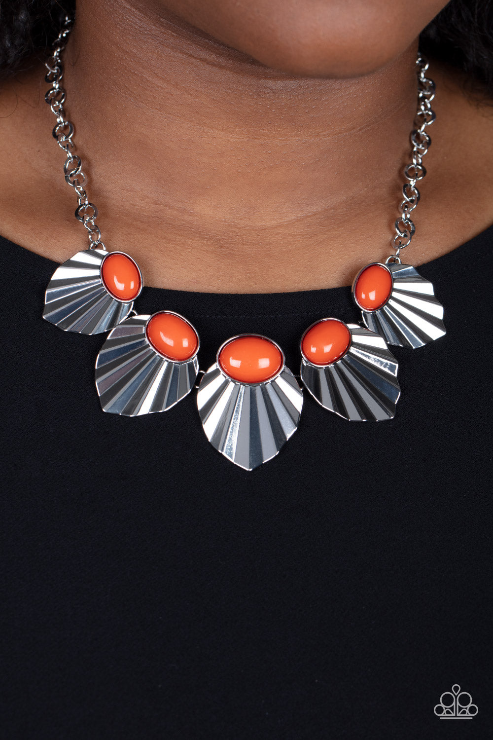 Fearlessly Ferocious - Orange necklace