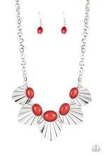 Load image into Gallery viewer, Fearlessly Ferocious - Red necklace
