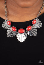 Load image into Gallery viewer, Fearlessly Ferocious - Red necklace
