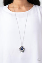 Load image into Gallery viewer, Titanic Trinket - Blue necklace
