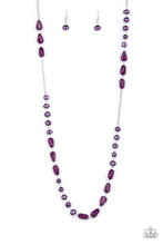 Load image into Gallery viewer, Shoreline Shimmer - Purple necklace
