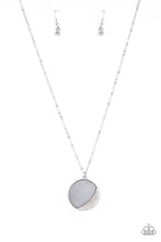Load image into Gallery viewer, Oceanic Eclipse - Silver necklace
