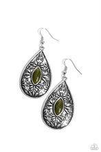 Load image into Gallery viewer, Two PERENNIALS in a Pod - Green earrings
