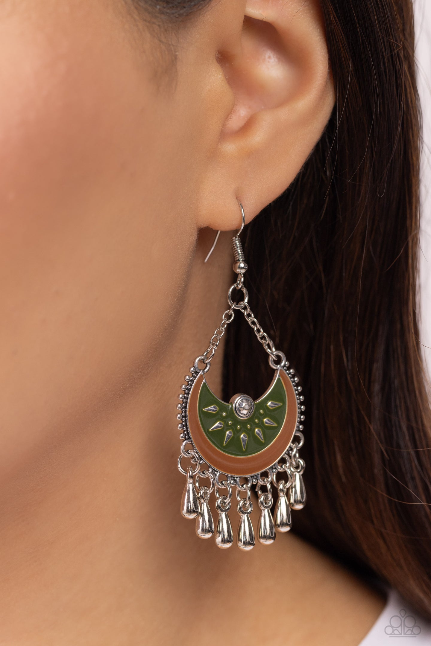 I Just Need CHIME - Green earrings