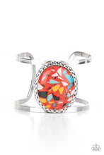 Load image into Gallery viewer, Tantalizingly Terrazzo - Red bracelet

