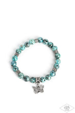 Load image into Gallery viewer, Butterfly Nirvana - Blue bracelet
