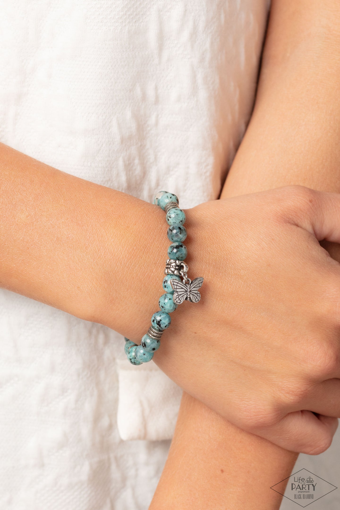 Butterfly Nirvana - Blue bracelet