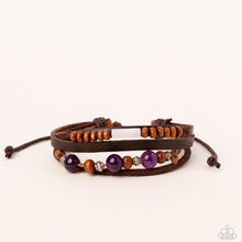 Load image into Gallery viewer, Public In-QUARRY - Purple bracelet
