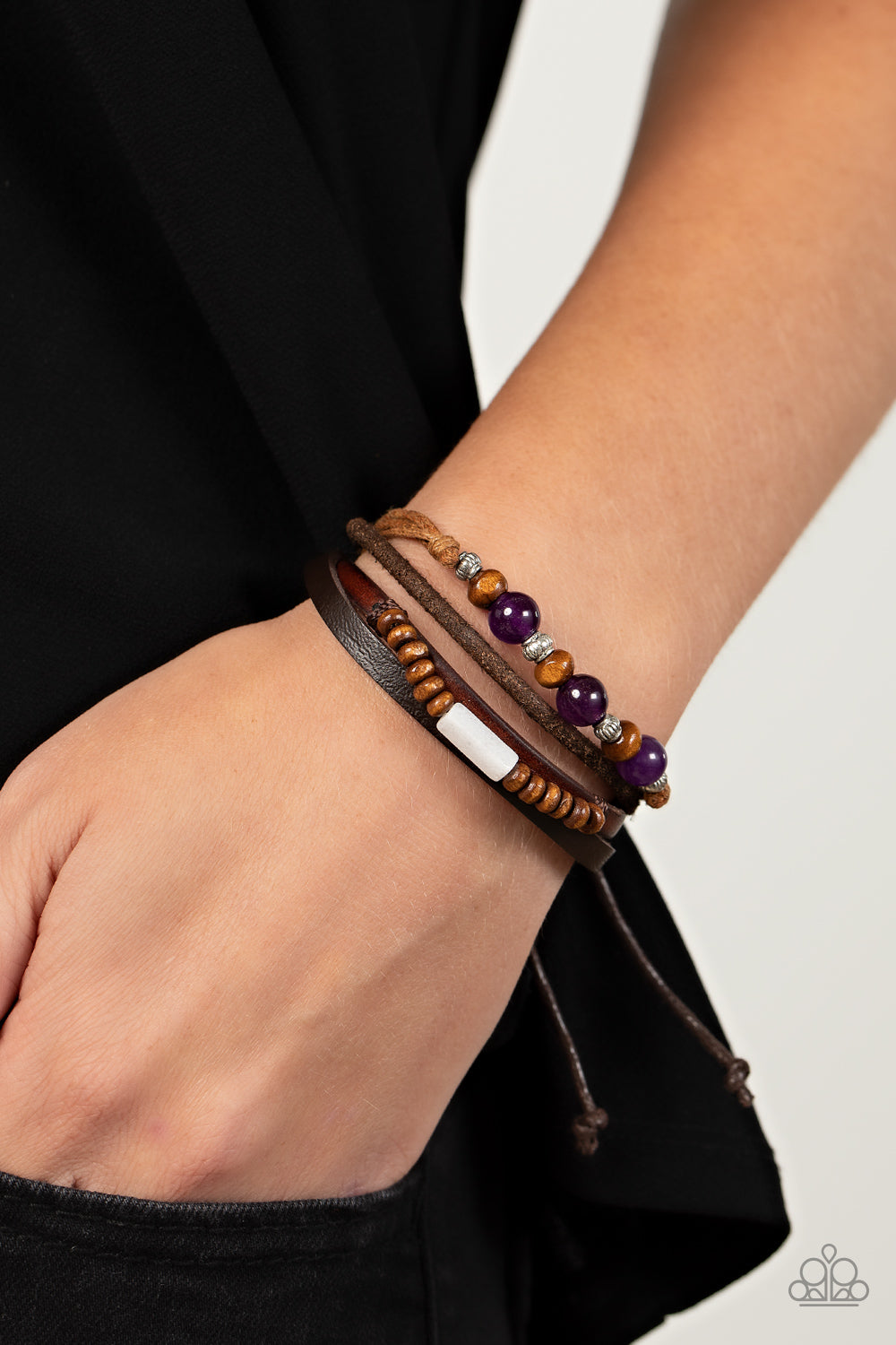 Public In-QUARRY - Purple bracelet