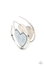 Load image into Gallery viewer, Smitten with You - Silver earrings
