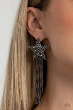 Load image into Gallery viewer, Superstar Solo - Black earrings
