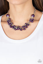 Load image into Gallery viewer, Party Crasher - Purple necklace
