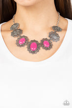 Load image into Gallery viewer, Forever and EVERGLADE - Pink necklace
