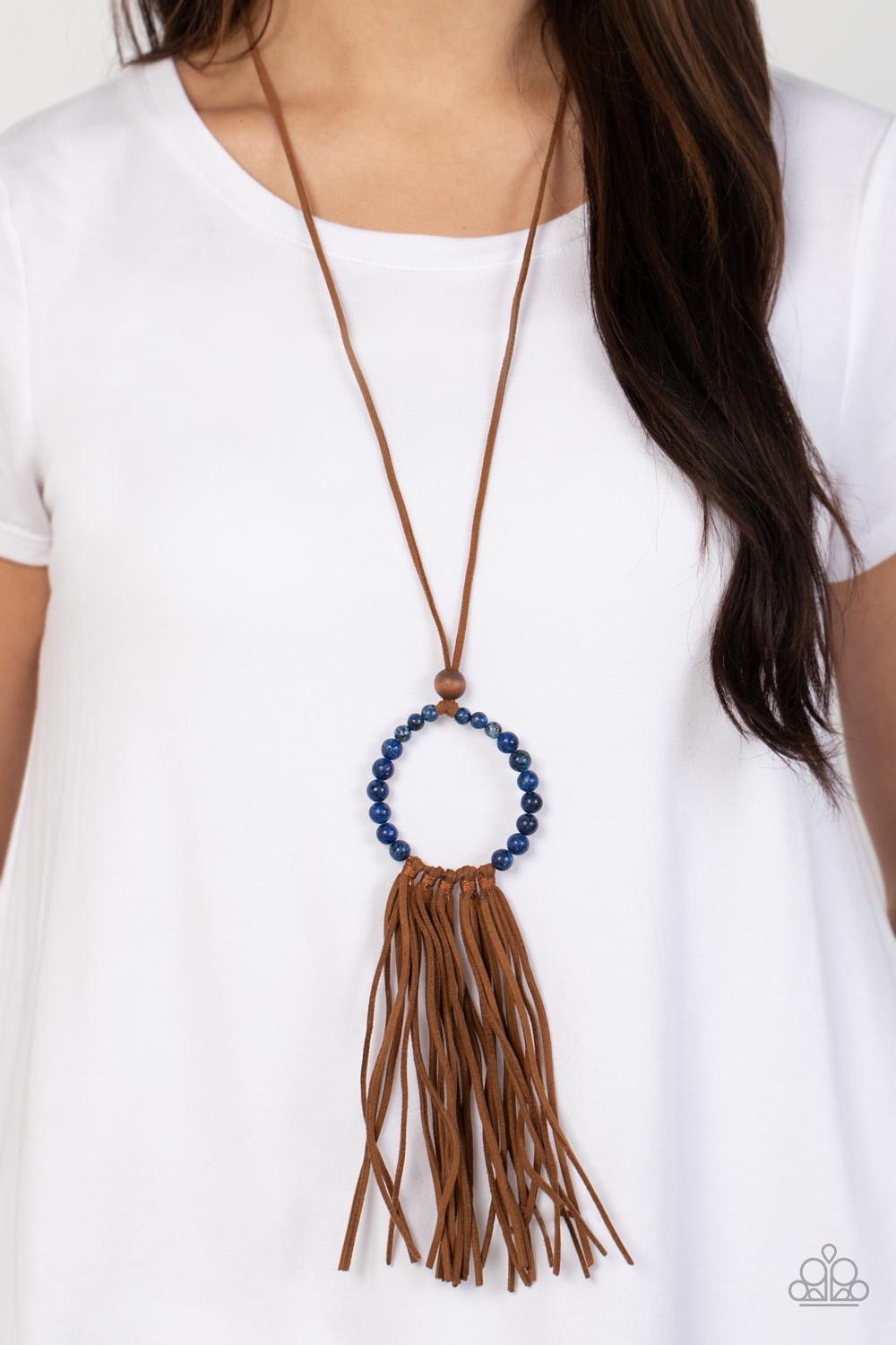 Namaste Mama - Blue necklace