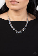 Load image into Gallery viewer, Soft-Hearted Shimmer - Blue necklace
