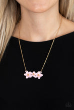 Load image into Gallery viewer, Petunia Picnic - Pink necklace
