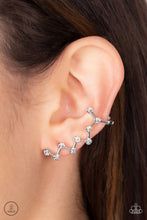 Load image into Gallery viewer, Clamoring Constellations - White earrings
