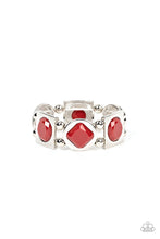 Load image into Gallery viewer, Asymmetrical A-Lister - Red bracelet
