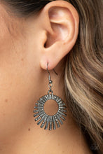 Load image into Gallery viewer, Rebel Resplendence - Black earrings

