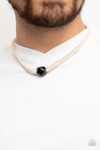 Load image into Gallery viewer, Metamorphic Marvel - Black necklace
