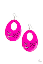 Load image into Gallery viewer, Home TWEET Home - Pink earrings
