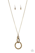 Load image into Gallery viewer, Radiant Ringleader - Brass necklace
