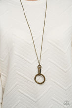 Load image into Gallery viewer, Radiant Ringleader - Brass necklace
