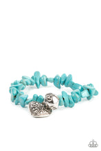 Load image into Gallery viewer, Love You to Pieces - Blue bracelet
