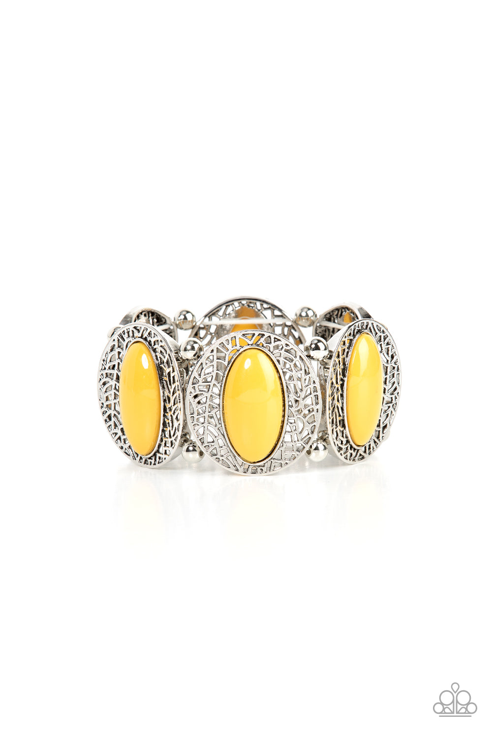 Eastern Escapade - Yellow bracelet