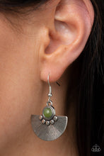 Load image into Gallery viewer, Manifesting Magic - Green earrings

