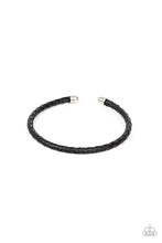 Load image into Gallery viewer, Rustic Wrangler - Black bracelet
