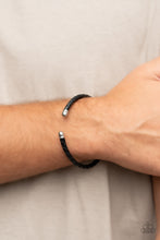 Load image into Gallery viewer, Rustic Wrangler - Black bracelet
