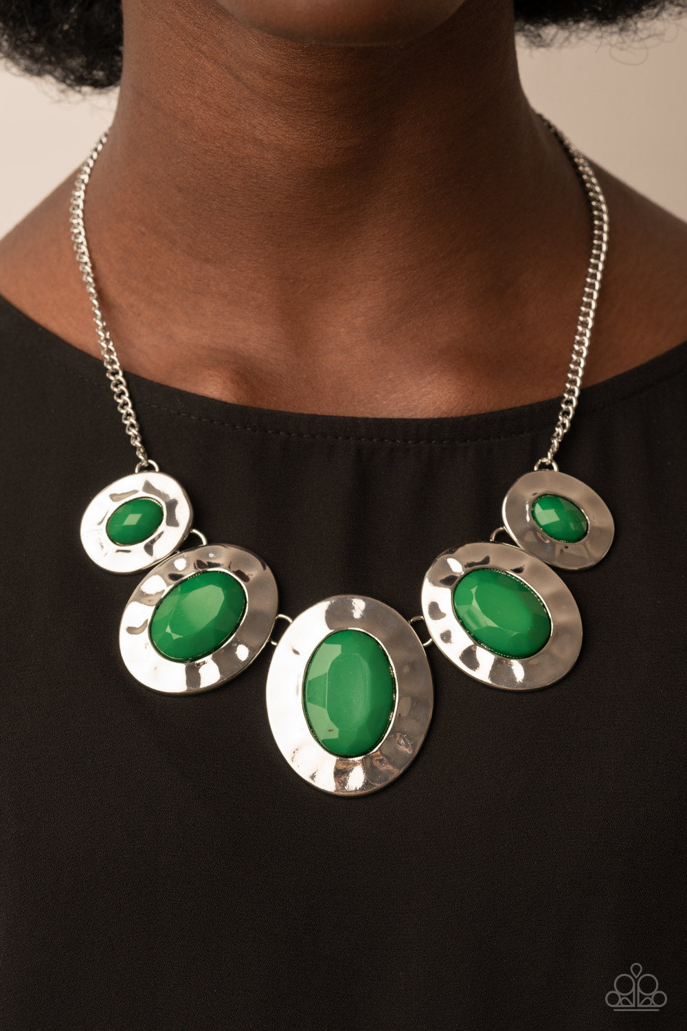 Rivera Rendezvous - Green necklace