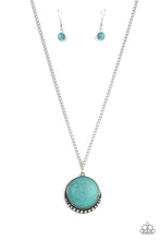 Load image into Gallery viewer, Mojave Moon - Blue necklace
