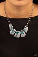 Load image into Gallery viewer, Jubilee Jingle - Blue necklace
