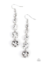 Load image into Gallery viewer, Red Carpet Charmer - White earrings
