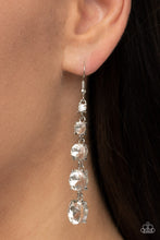 Load image into Gallery viewer, Red Carpet Charmer - White earrings
