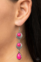 Load image into Gallery viewer, Tahoe Trailblazer - Pink earrings
