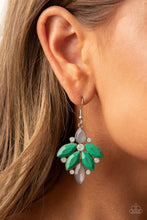 Load image into Gallery viewer, Fantasy Flair - Green earrings
