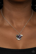 Load image into Gallery viewer, Prismatic Projection - Purple necklace
