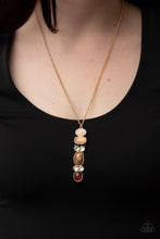 Load image into Gallery viewer, Totem Treasure - Brown necklace
