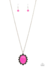 Load image into Gallery viewer, Daisy Dotted Deserts - Pink necklace
