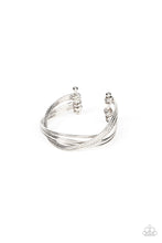 Load image into Gallery viewer, Industrialized Shimmer - Silver bracelet
